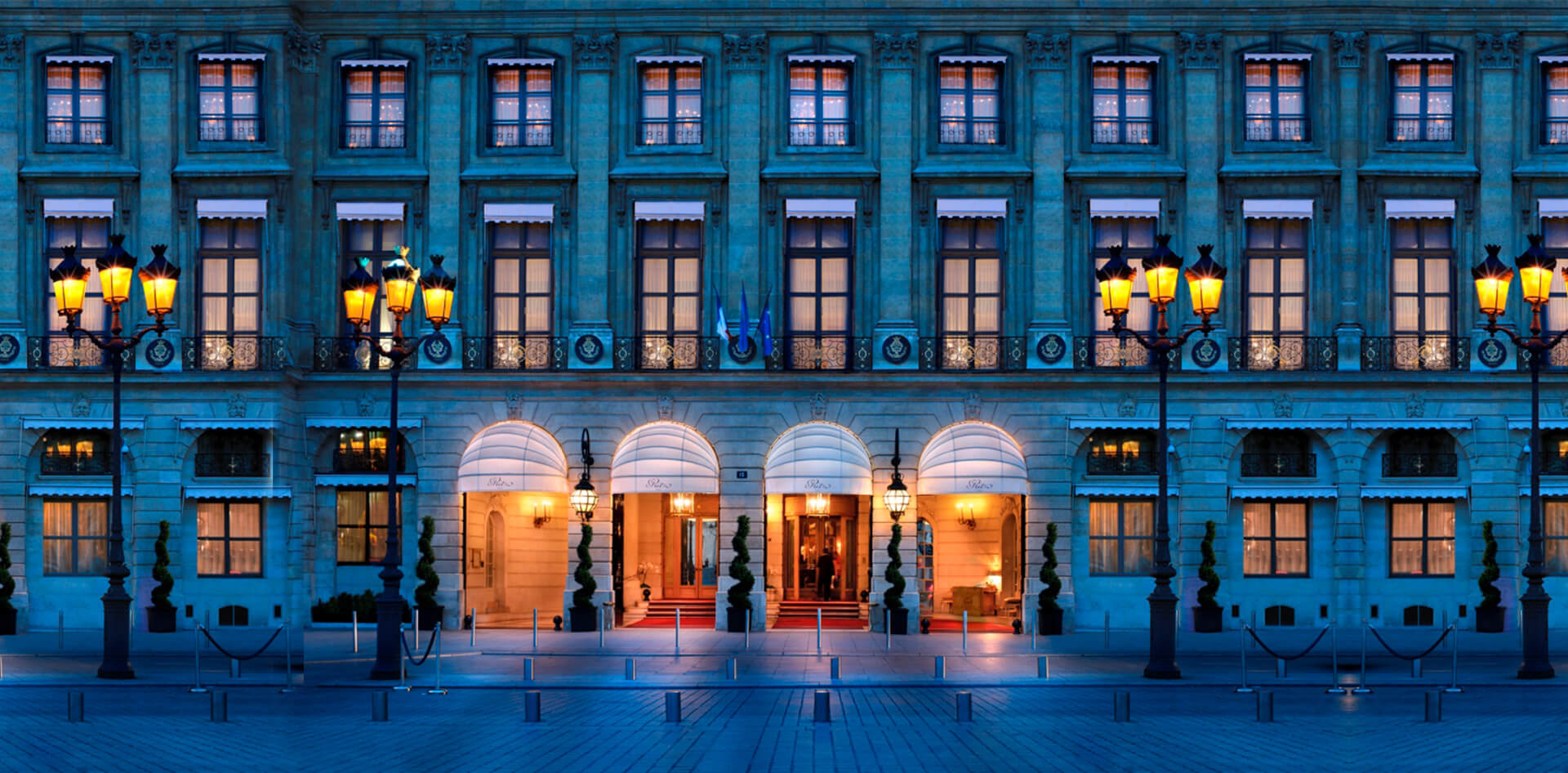 Ritz hotel on Place Vendôme in Paris