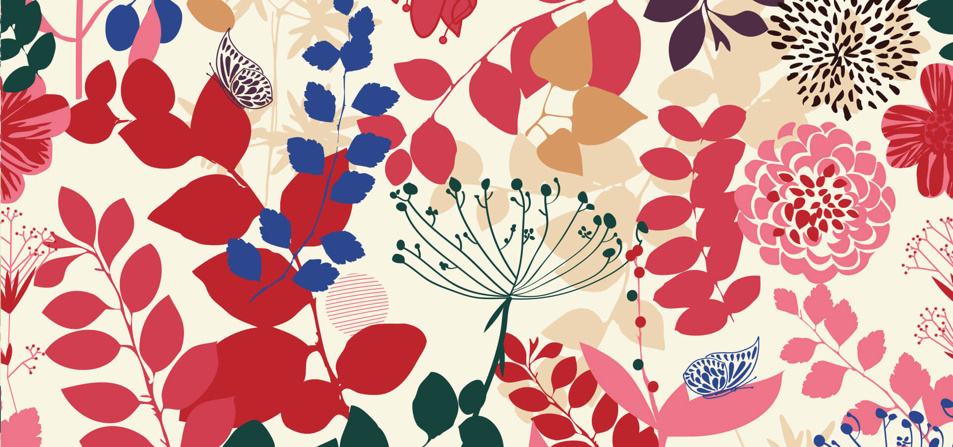 Surface and Pattern Design with botanicals