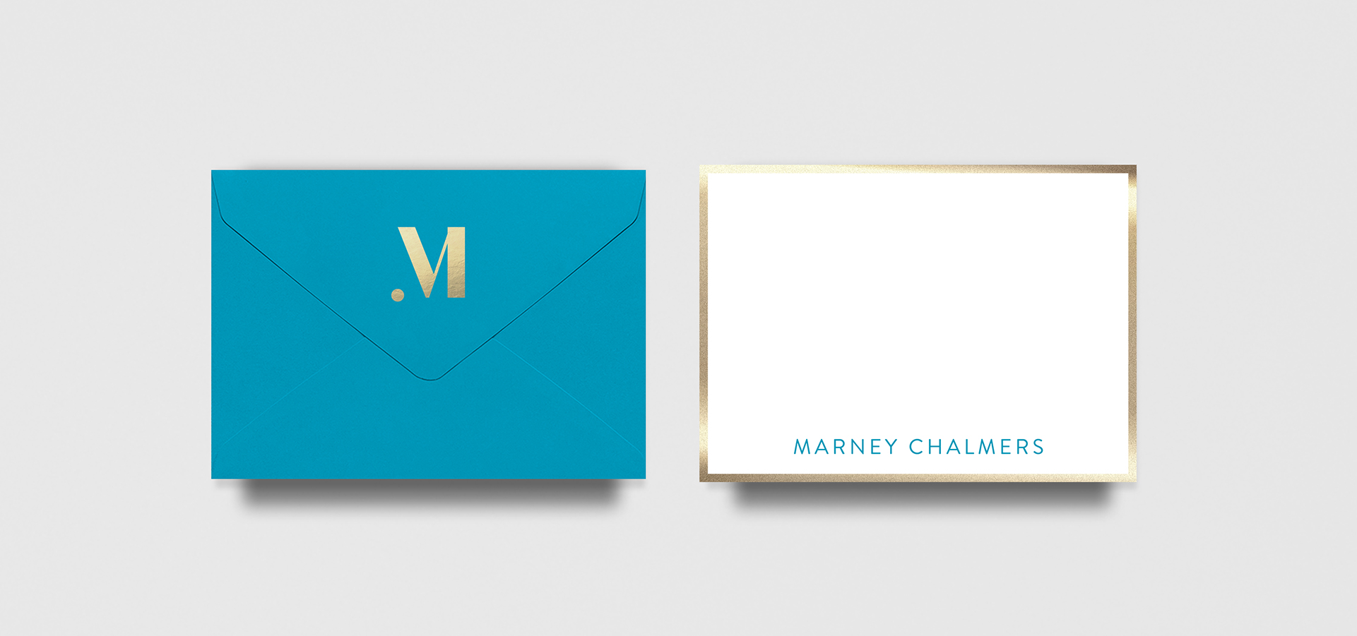 Jewelry designer notecards