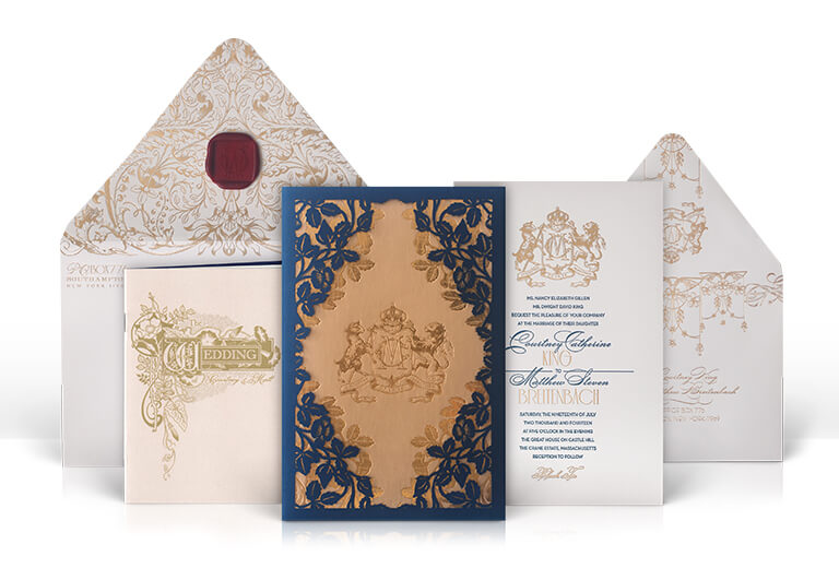 Game of Thrones inspired wedding invitation