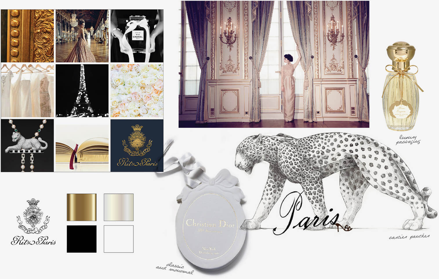 Cartier and Christian Dior image inspiration