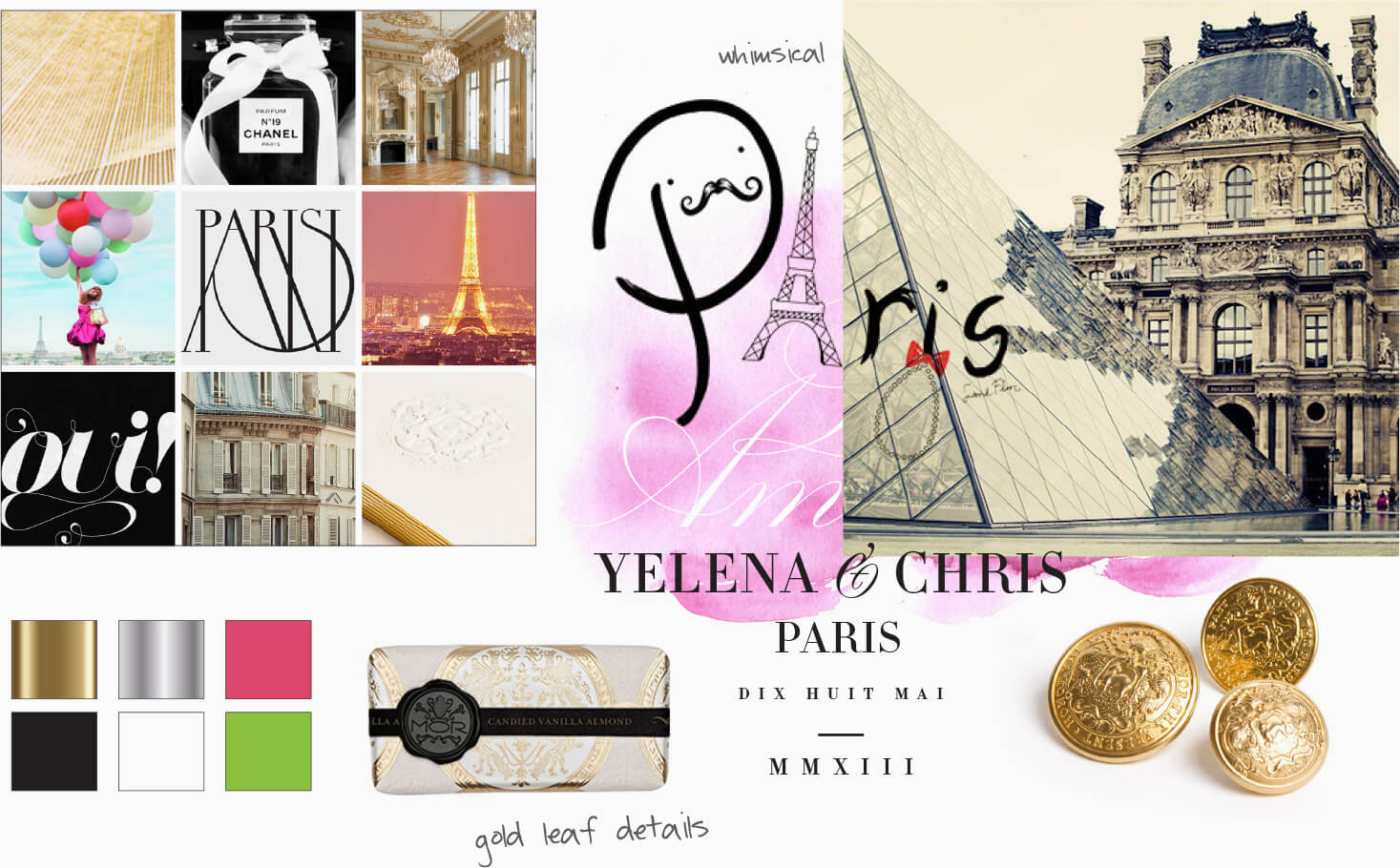Louvre and contemporary packaging inspiration