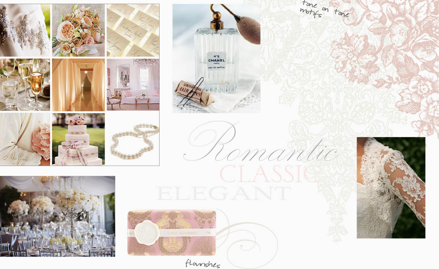Romantic, classic and elegant wedding inspiration