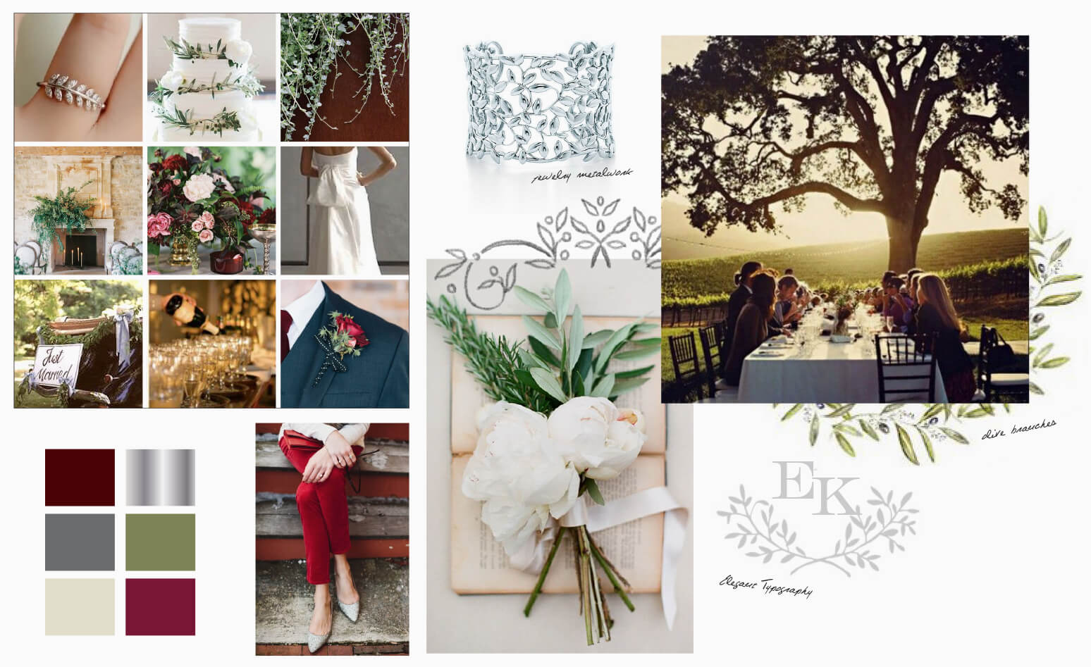 Country elegant wedding inspiration