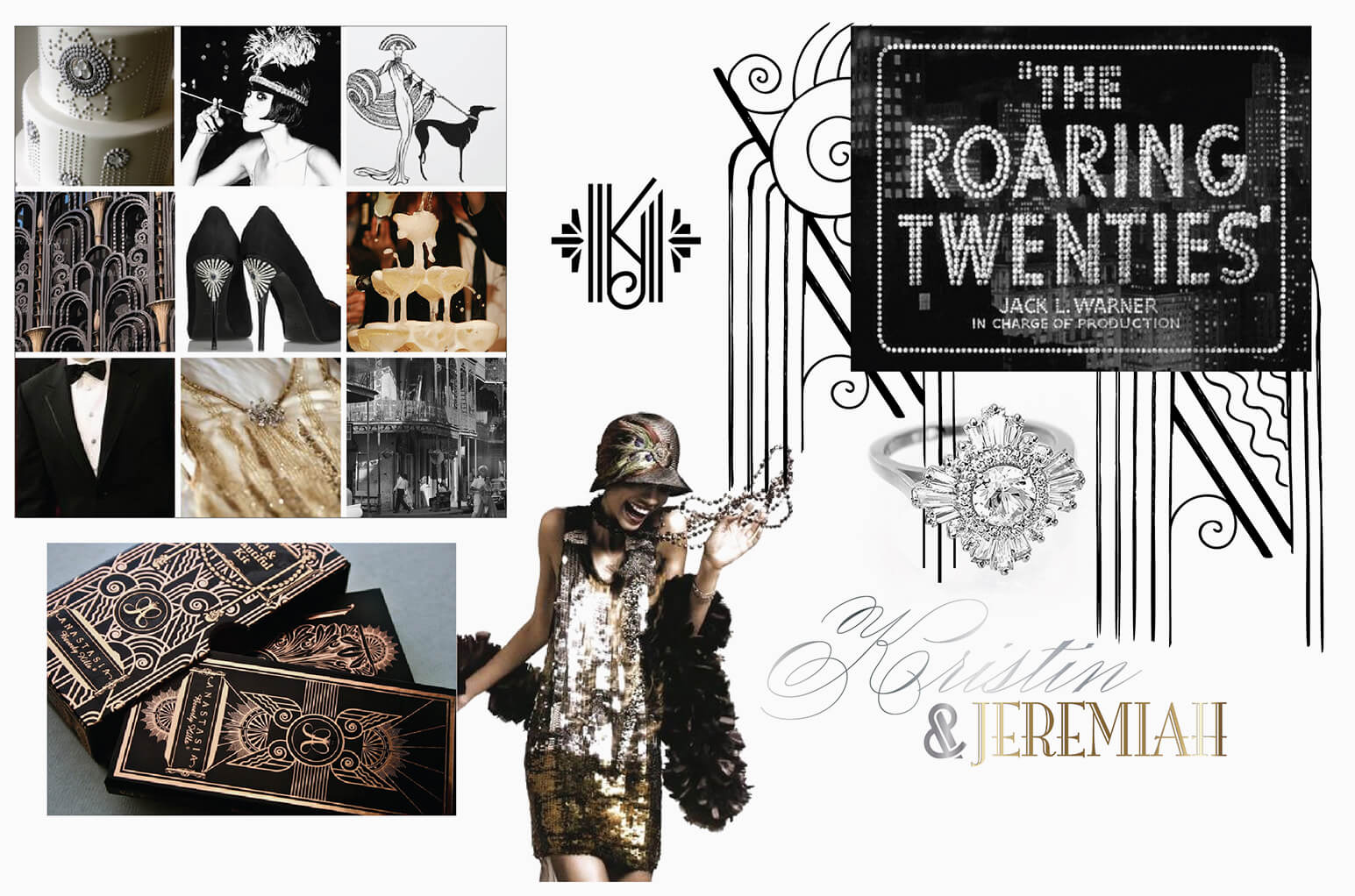 The roaring twenties flapper images