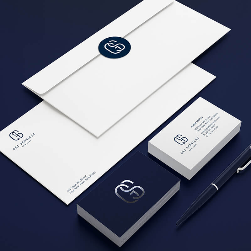 Get Services concierge service branding and logo design