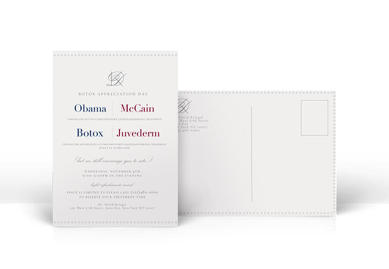 Botox and Juverderm Event Invitation