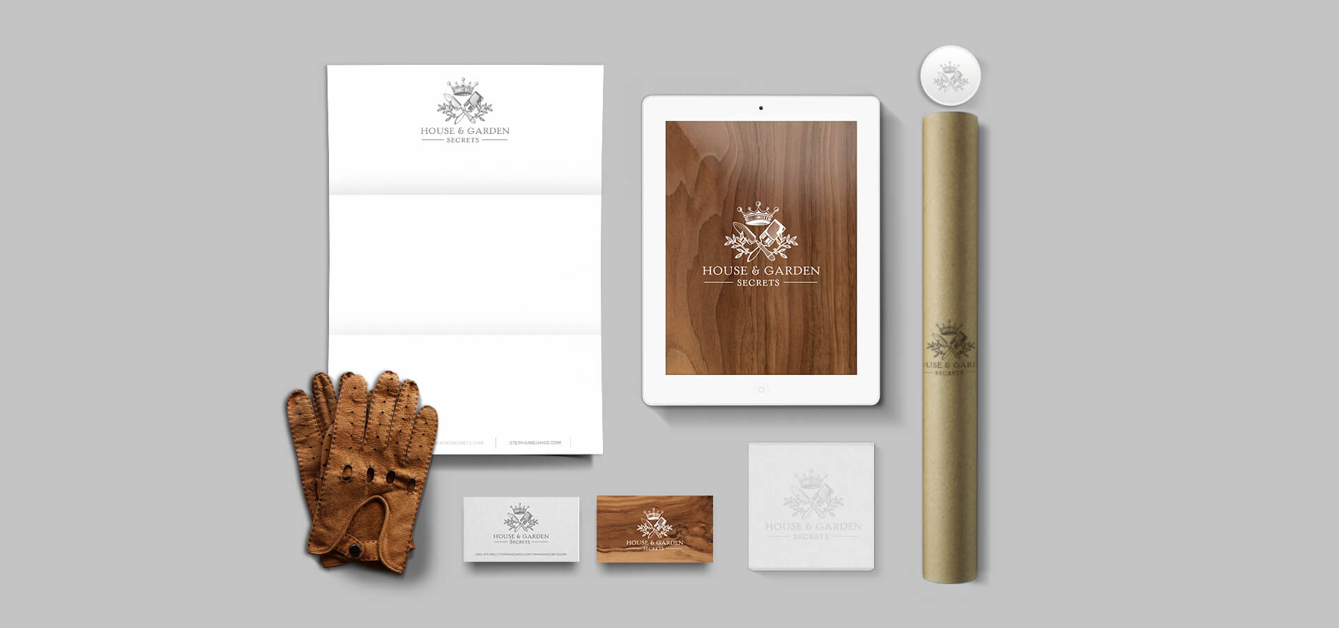 Stationery and digital branding