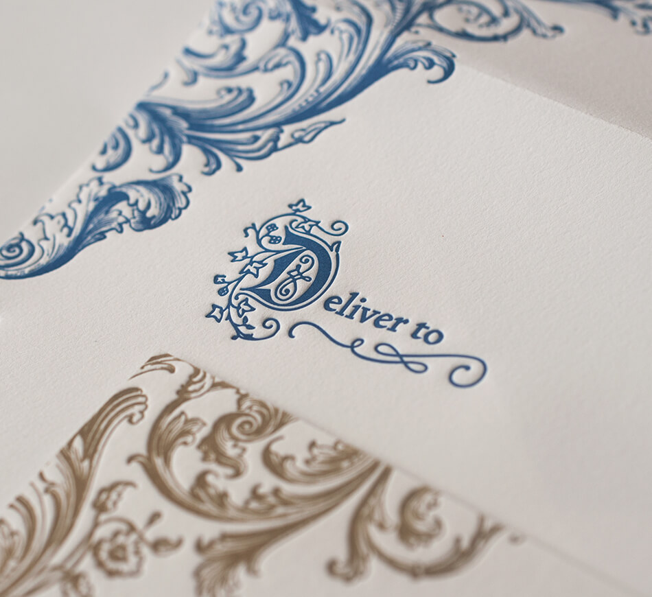 Letterpress typography