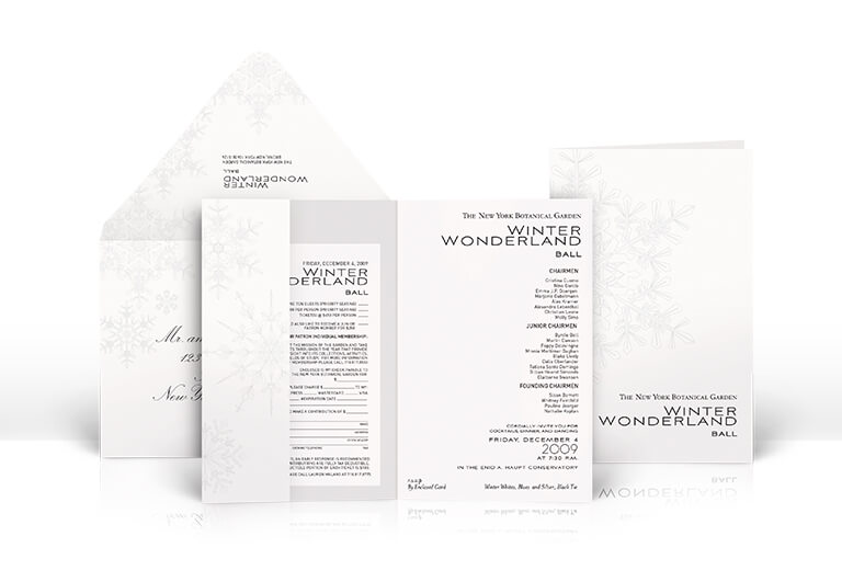 NYBG Winter Ball Invitation