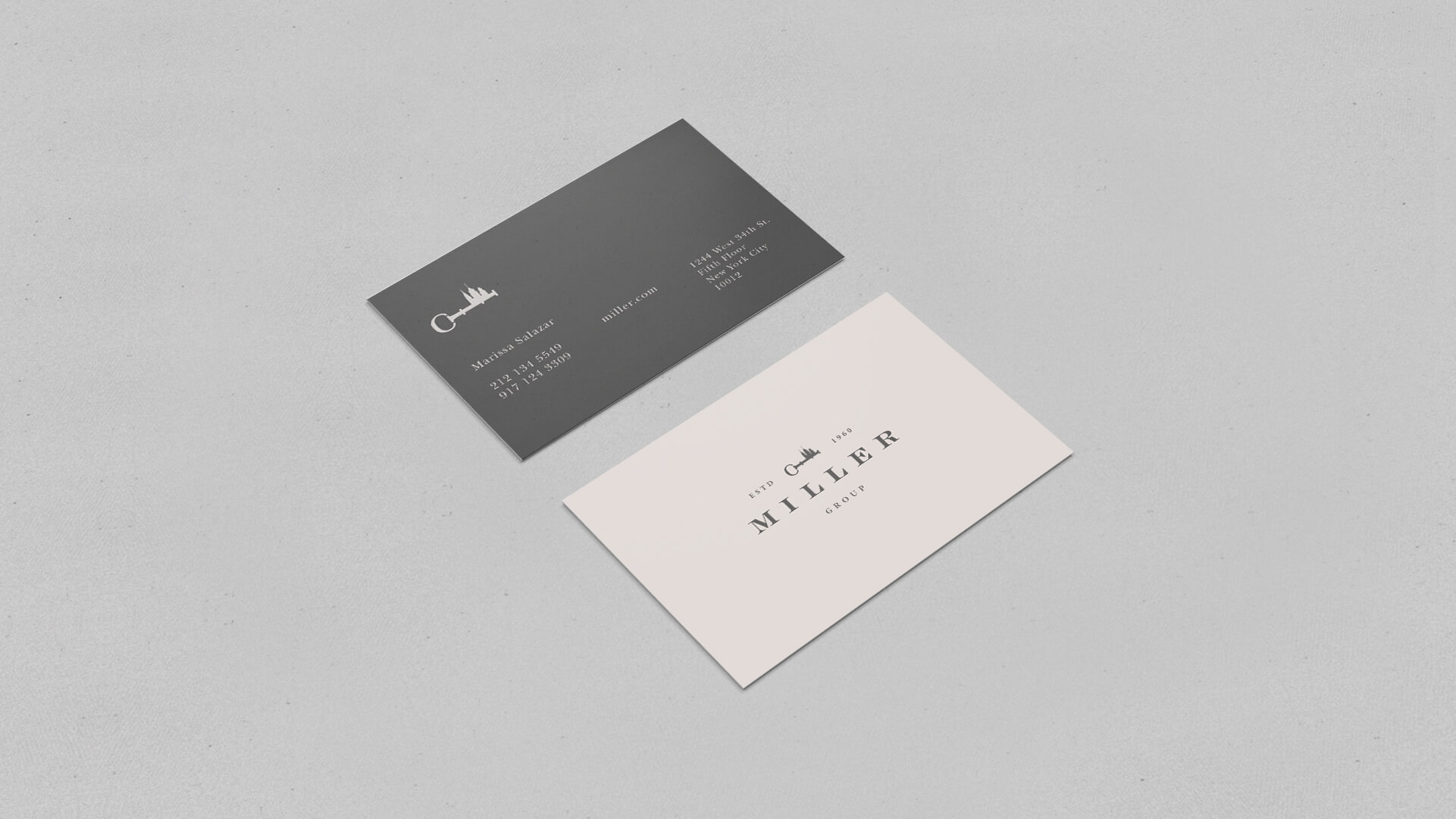 Real Estate broker business cards