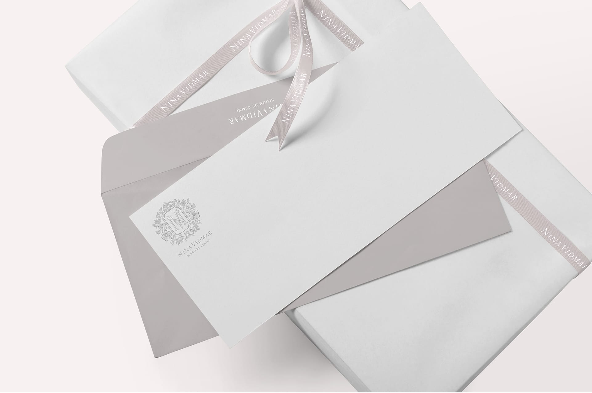 Luxury branded notecards