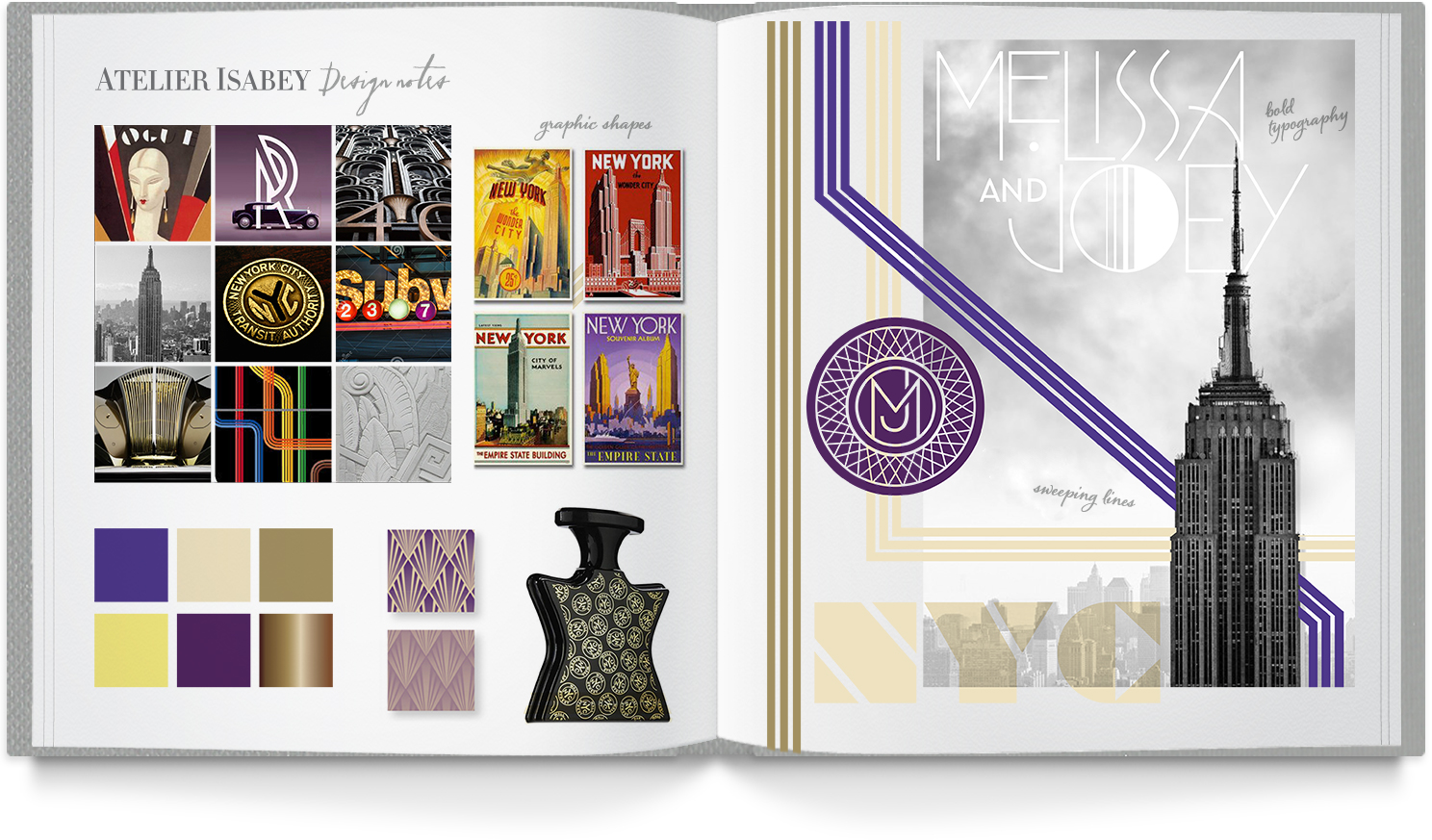 1920s Art Deco moodboard